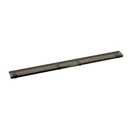 Infinity Drain 60" Perforated Circle Pattern Grate for S-DG 65 in Oil Rubbed Bronze D_6560_ORB